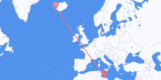 Libya to Iceland
