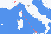 Flyrejser fra Palermo, Italien til Cuneo, Italien