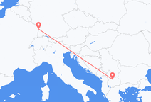 Strasbourg to Skopje