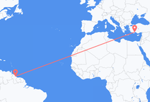 Georgetown to Antalya