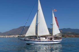 Estepona: Dolphin Watching Sailboat Cruise with Drink