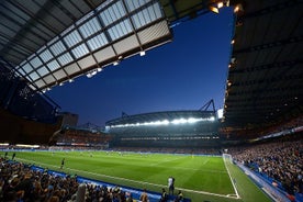 Chelsea Football Match at Stamford Bridge Stadium