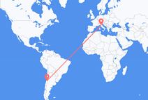 Santiago de Chile to Florence