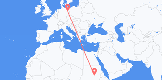 Flüge von der Sudan nach Deutschland