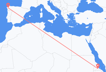 Vuelos de Asmara hacia Santiago De Compostela