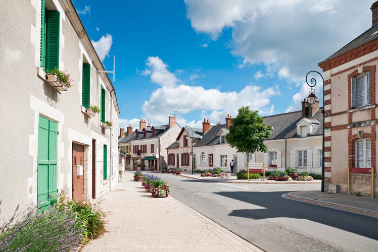 Photo of Street in Cheverny, France.