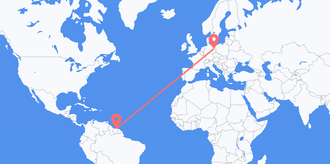 Flights from Suriname to Germany