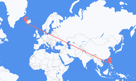 Flights from the Philippines to Iceland