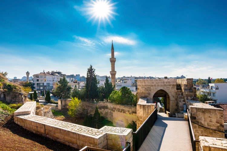 Photo of Gaziantep city view from Gaziantep Castle, Turkey.