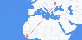 Liberia to Moldova