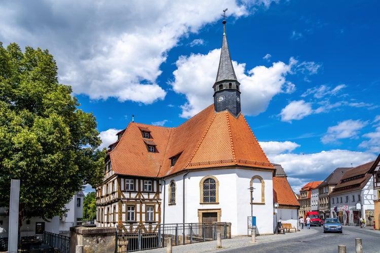 Photo of Saint Katherina Church in Forchheim, Bavaria, Germany.