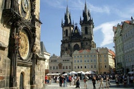 Viagem turística de ida Dresden-Praga