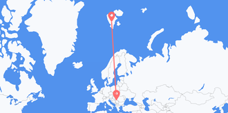 Serbia to Svalbard & Jan Mayen