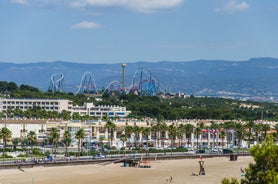 Photo of the famous resort of the Spanish Costa Brava in Lloret de Mar 