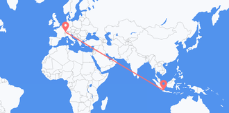 Indonesia to Switzerland