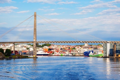 Stavanger City Bridge or Stavanger Bybru is a cable stayed bridge in Stavanger city, Rogaland county in Norway
