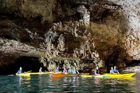 Kayak Tour en Polignano con parada y baño en la cueva.