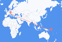 Honiara to Venice