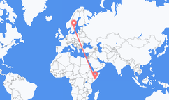 Loty z Mogadiszu do Norrköping