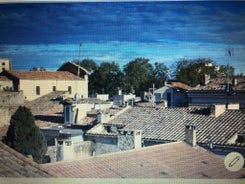 Terrasse tropézienne centre Nimes