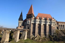 Corvin-kastali, Turda salt-námur & Alba Iulia, frá Cluj