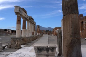 Pompeii: leiðsögn um rústirnar og matreiðslunámskeið í fersku pasta