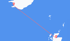 Flights from Reykjavík to Inverness