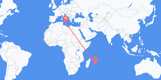 Mauritius to Malta
