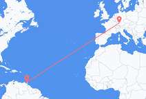 Flights from Port of Spain to Stuttgart