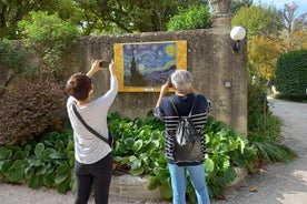 Van Gogh i Arles & St Remy, vintur i Chateauneuf du Pape från Avignon