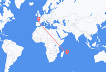 Mauritius Island to Bilbao