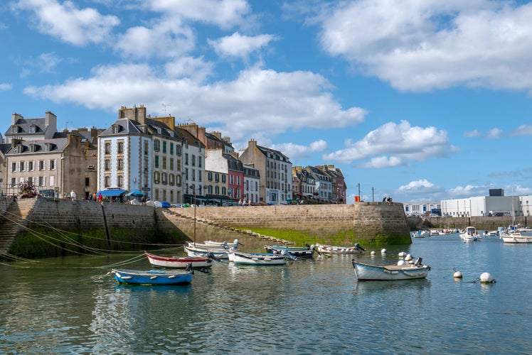 Photo of  landscape of Brittany in summer Brest ,  France