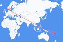 Flights from Port Vila to Copenhagen