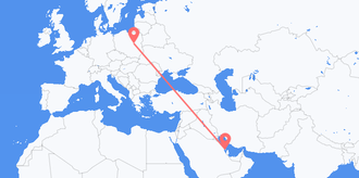 Voli dal Bahrein alla Polonia