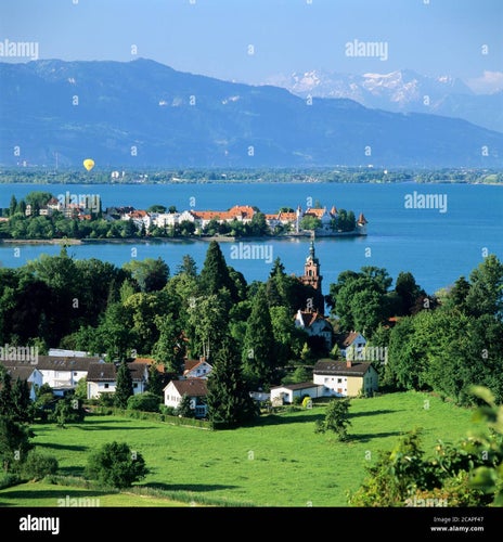 photo of view of Lindau, Germany.