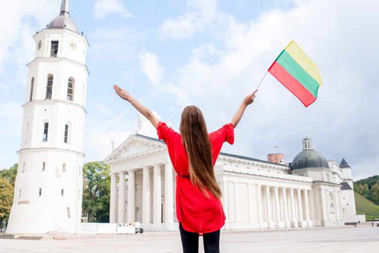 Photo of Cathedral Vilnius, Lithuania.