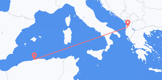 Algeria to Albania