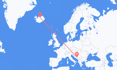 Flights from Sarajevo to Akureyri