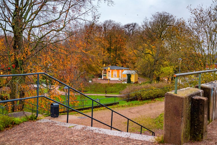 Fall in Norre Katts park in Halmstad, Sweden