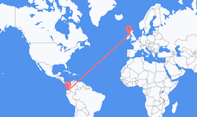 Flights from Ecuador to Northern Ireland