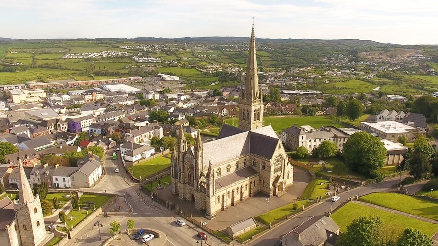 photo of view of Letterkenny, Ireland.