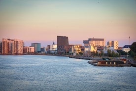 Cityscape of Aarhus in Denmark.