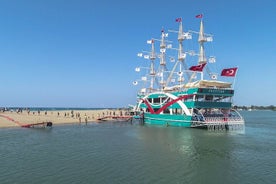 Boottocht op de rivier de Manavgat en winkelen op de Turkse Bazaar vanuit Side