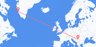 Serbia to Greenland