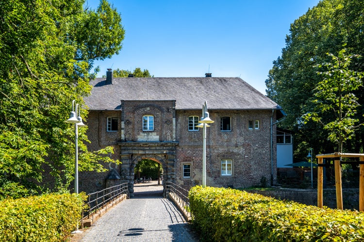 Castle Rheydt in Moenchengladbach, Germany