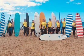 Demi-journée en cours de surf privé