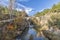 photo of a beautiful view at Clandras Bridge and fountain in Uşak, Turkey.