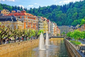 Transfert privé aller simple de Karlovy Vary à Český Krumlov