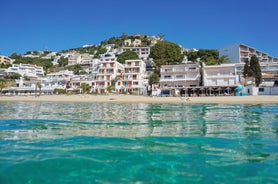 Photo of Platja De l'Almadrava in Roses on Cape Creus Catalonia, Spain.