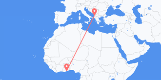 Ghana to Albania